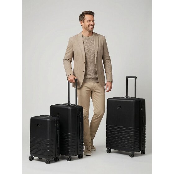 camel active Hanoi 4 roulettes Set de valises 3 pièces avec soufflet d'extension