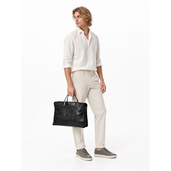 Campomaggi Giuditta Attaché-case Cuir véritable 40 cm