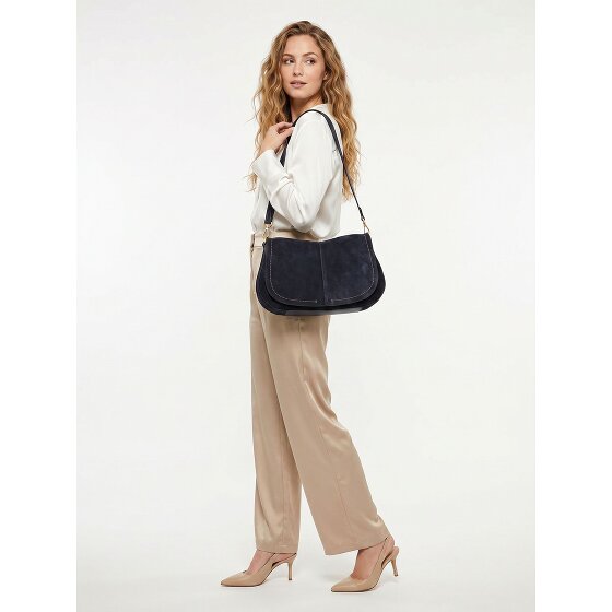 Gianni Chiarini Helena Round Sac à bandoulière Cuir véritable 38 cm
