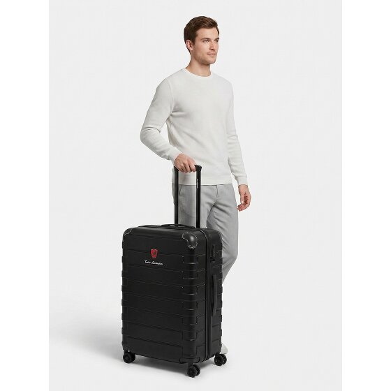 Tonino Lamborghini Milano 4 roues Valise cabine L 72 cm avec soufflet d'extension