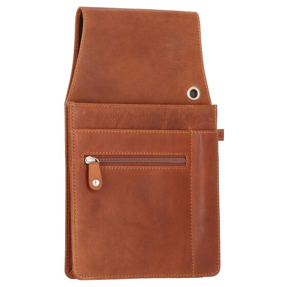 Esquire Sac de serveur Dallas en cuir 15,5 cm