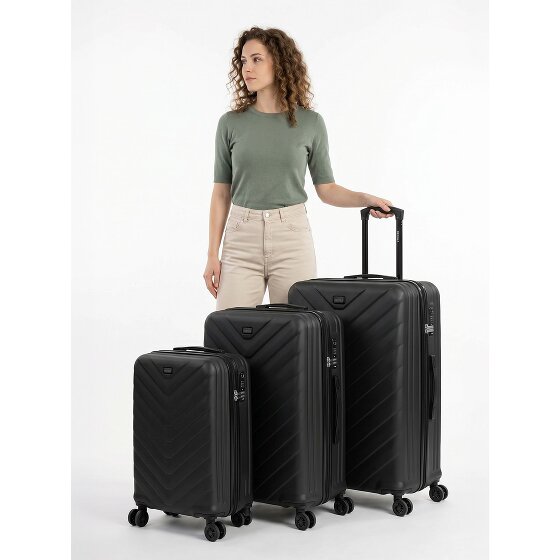 Redolz Essentials 07 3-SET 4 roues Set de valises 3 pièces
