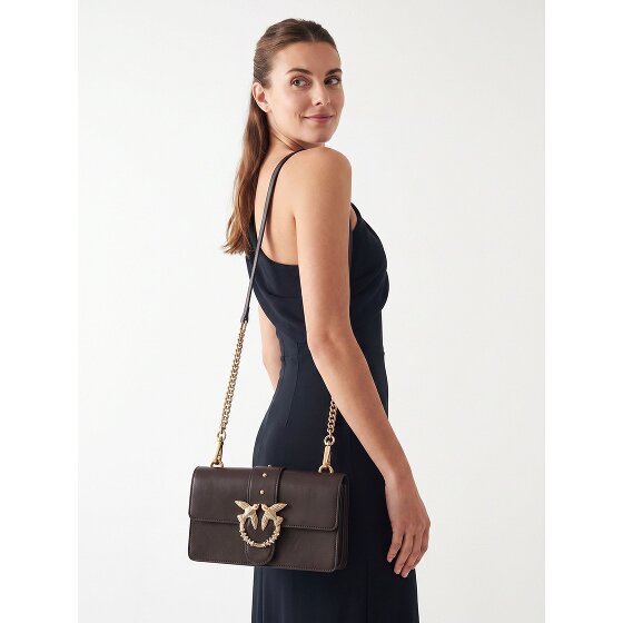 PINKO Love One Sac à bandoulière Cuir véritable 21 cm