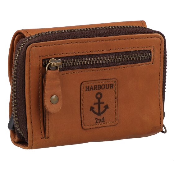Harbour 2nd Maeve Porte-monnaie Protection RFID Cuir véritable 9 cm
