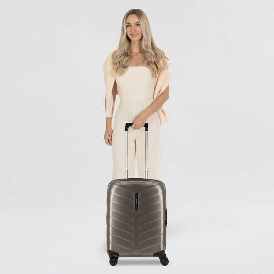 Samsonite Attrix 4 roulettes Trolley de cabine 55 cm avec soufflet d'extension
