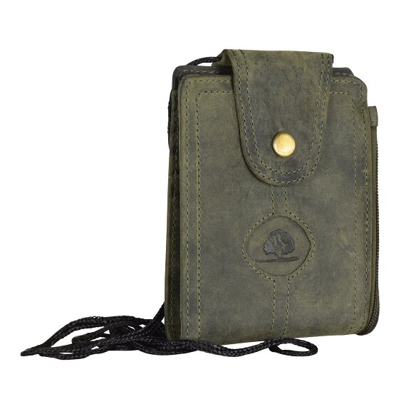 Greenburry Portefeuille Vintage en cuir 11 cm