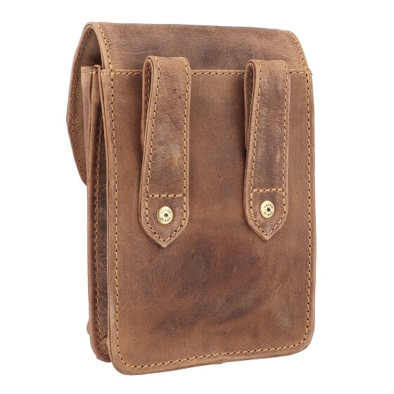 Greenburry Sac banane vintage en cuir 11 cm