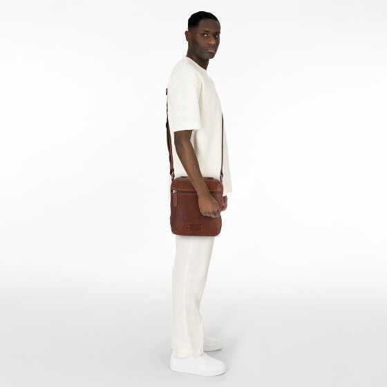 Jack Kinsky Porto Sac à bandoulière Cuir 20 cm