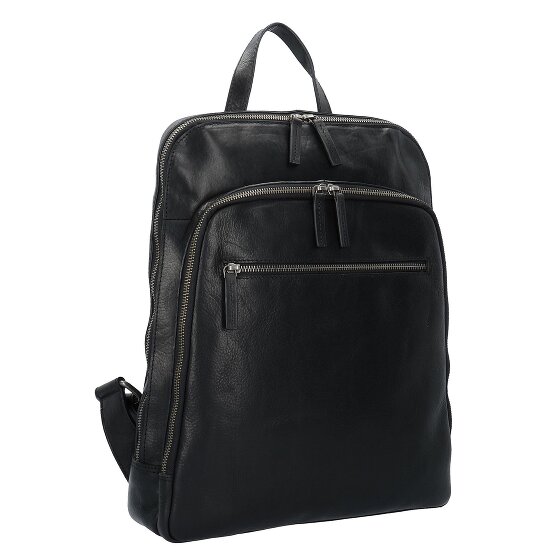Leonhard Heyden Roma sac à dos en cuir 40 cm compartiment pour ordinateur portable