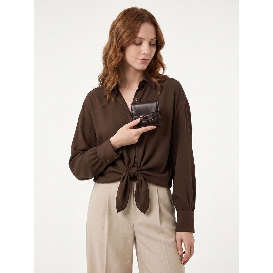 The Bridge Lucrezia Porte-monnaie Protection RFID Cuir véritable 11 cm