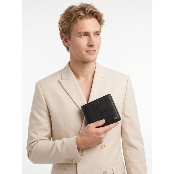 Golden Head Dublin Porte-monnaie Protection RFID Cuir véritable 13 cm
