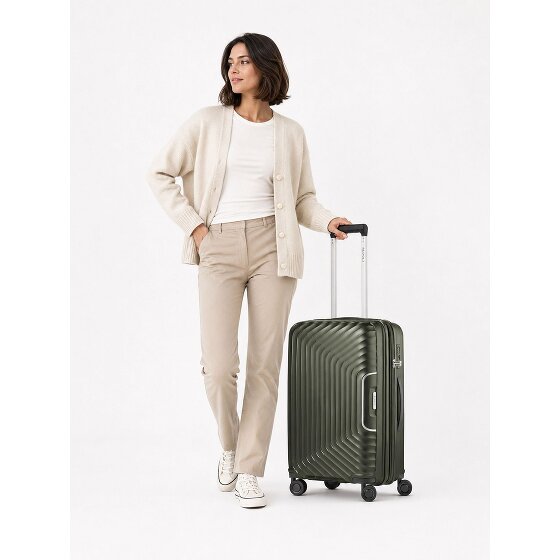 Redolz Essentials 01 4 roues Valise cabine M 66 cm avec soufflet d'extension