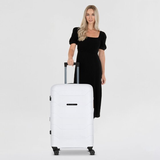 Polestream Strz by Asteroid 4 roulettes Trolley L 74 cm avec soufflet d'extension
