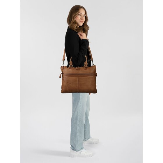 Harbour 2nd Urban Poets Vega Sacoche ordinateur Cuir véritable 38 cm