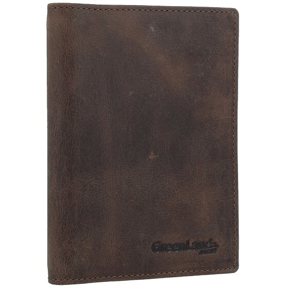 Greenland Nature Montenegro Porte-passeport RFID en cuir 11 cm