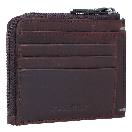 Burkely Antique Avery Étui pour cartes de crédit Protection RFID Cuir véritable 11 cm