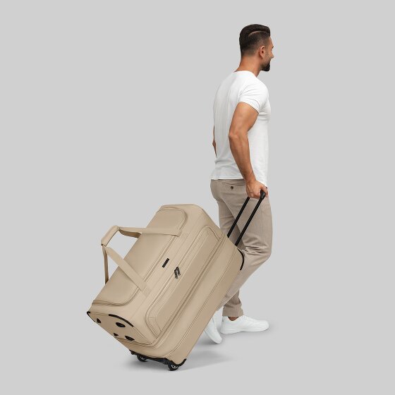Redolz Sac de voyage Duffle Essentials à 2 roues, 70 cm de long, avec soufflet d'extension