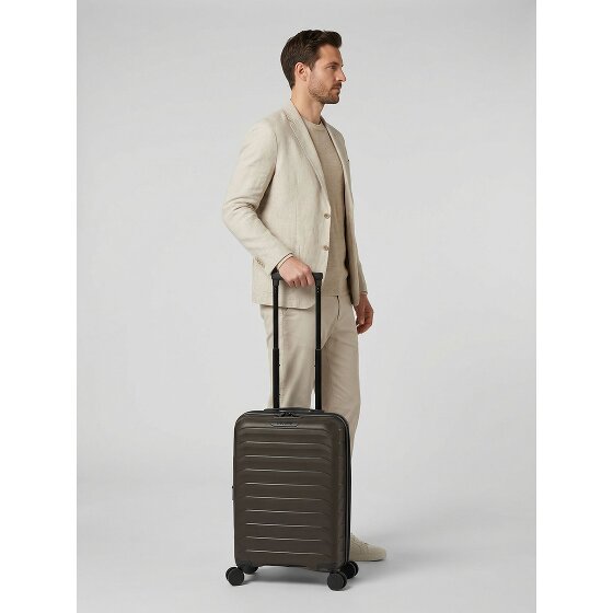 d&n Toronto 4 roues Valise cabine S 54 cm avec soufflet d'extension