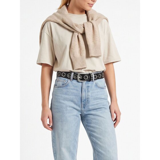 b.belt Ceinture à rivets Cuir véritable
