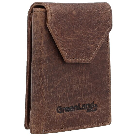 Greenland Nature Porte-monnaie Montana RFID cuir 7 cm