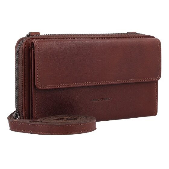 Jack Kinsky Montreal Portefeuille d'embrayage Cuir 19 cm