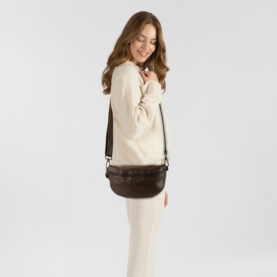 Harbour 2nd Just Pure Paulette Sac banane Cuir véritable 24 cm