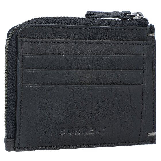 Burkely Antique Avery Étui pour cartes de crédit Protection RFID Cuir véritable 11 cm