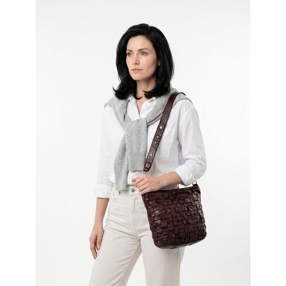 Campomaggi Beth Sac à bandoulière Cuir véritable 22 cm