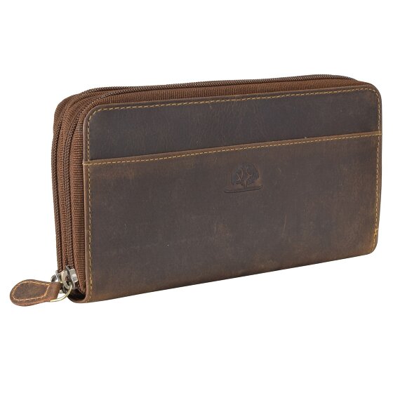 Greenburry Porte-monnaie Vintage en cuir 20 cm