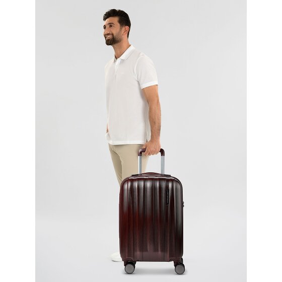 Polestream Moonrock 4 roulettes Trolley de cabine S 55 cm avec soufflet d'extension