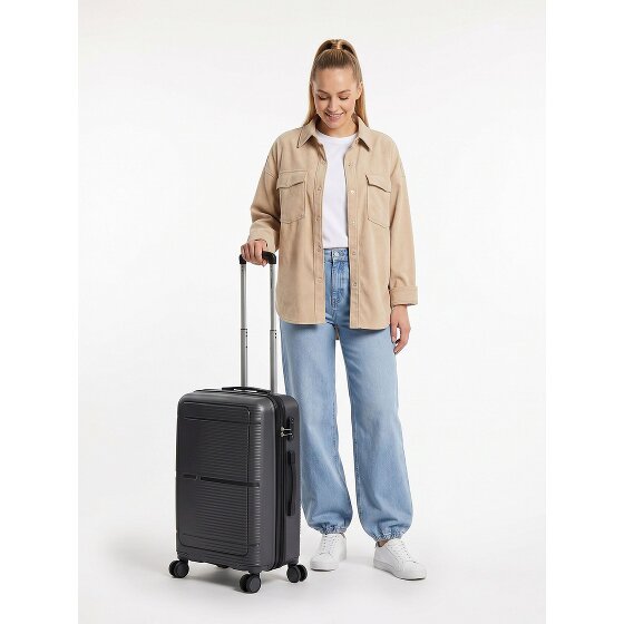 Benzi 5899 4 roues Valise cabine M 57 cm avec soufflet d'extension