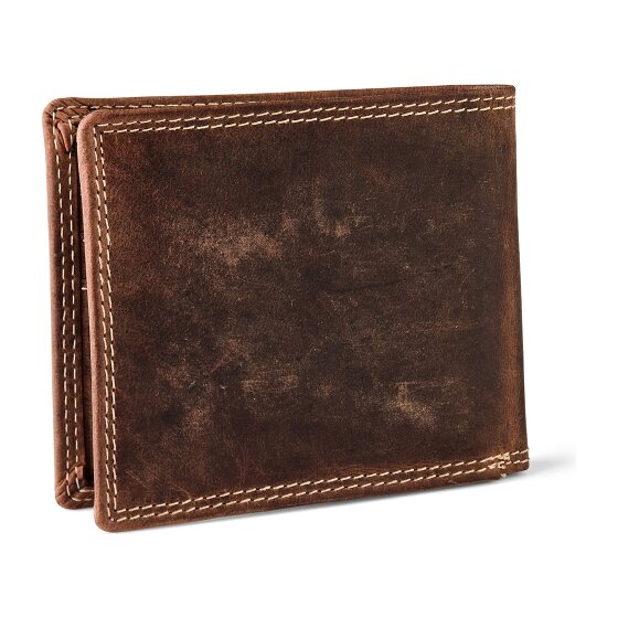 Jack Kinsky Baltimore 109 Porte-monnaie Protection RFID Cuir 12 cm