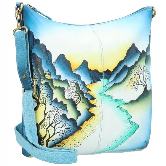 Greenland Nature Art+Craft Sac à bandoulière en cuir 32 cm