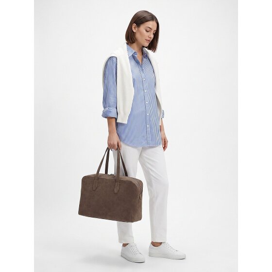Boss Axell Sac de voyage Weekender Cuir véritable 45 cm