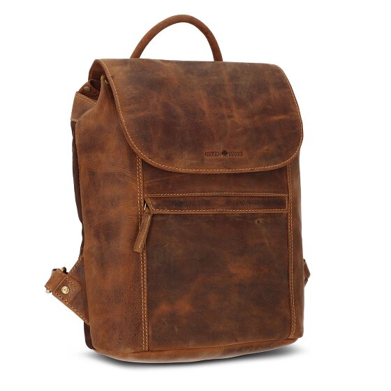 Greenburry Vintage Sac à dos de ville Cuir 35 cm