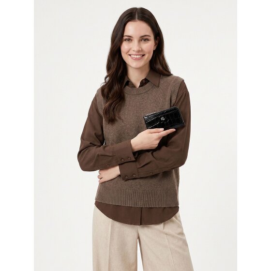 Lauren Ralph Lauren Étui pour cartes de crédit Cuir véritable 13.5 cm