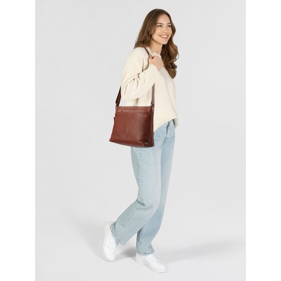 Burkely Antique Avery Sac à bandoulière Cuir véritable 30 cm