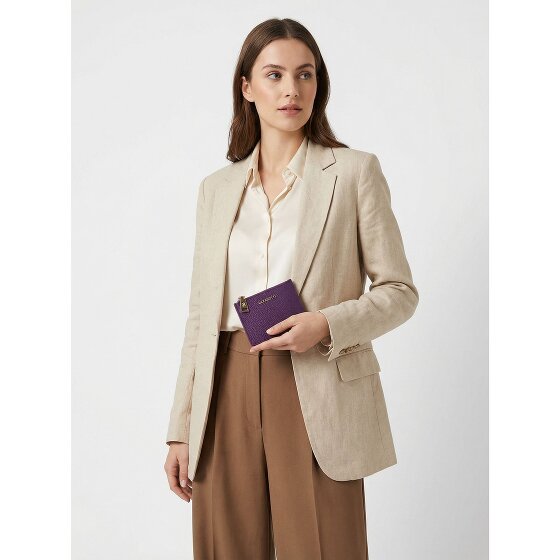 Lazarotti Étui à clés et porte-cartes en cuir de Bologne, protection RFID, 11,5