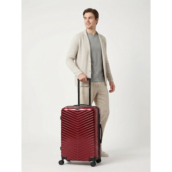 Redolz Essentials 18 4 roues Valise cabine 66 cm avec soufflet d'extension