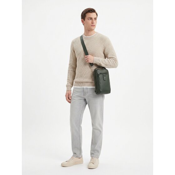 Piquadro Tebe Protection RFID Cuir véritable 36 cm