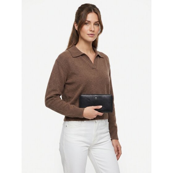 Mandarina Duck Downtown Porte-monnaie Protection RFID Cuir véritable 19.5 cm