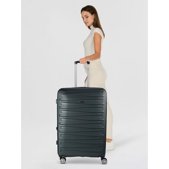 Benzi 5493 4 roulettes Trolley L 77 cm avec soufflet d'extension