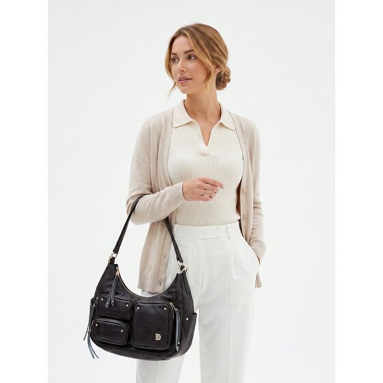 DuDu Pocket Sac à bandoulière Cuir véritable 30 cm