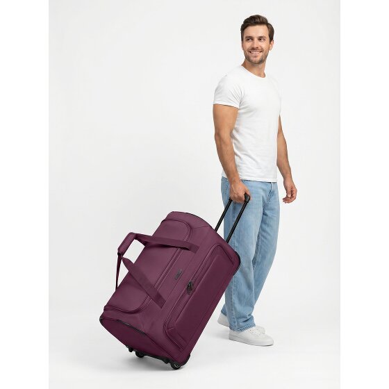 Redolz Sac de voyage Duffle Essentials 2 roues 61 cm