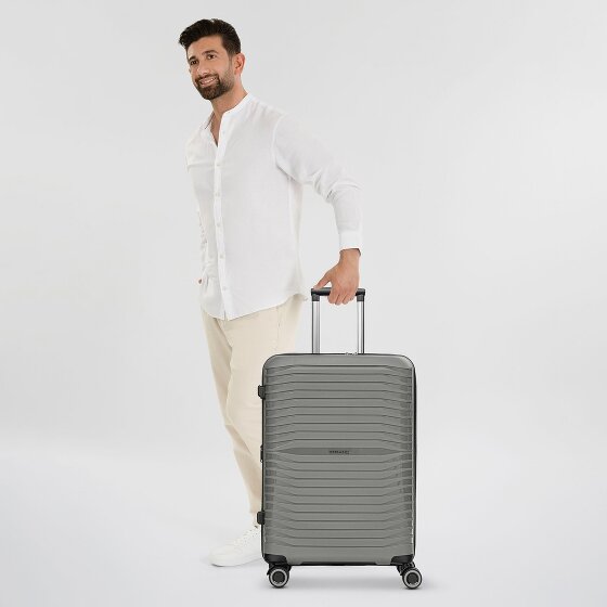 Stratic Shine 4 roues trolley 65 cm avec soufflet extensible