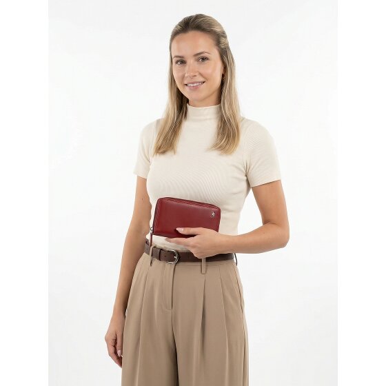 Golden Head Polo Porte-monnaie Protection RFID Cuir véritable 11.5 cm