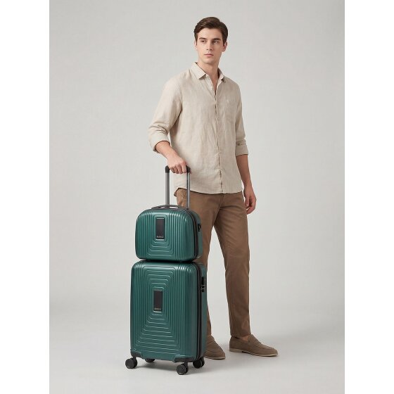 Redolz Essentials 14 Set de valises 2 pcs. trolley cabine avec soufflet extensible & Beautycase