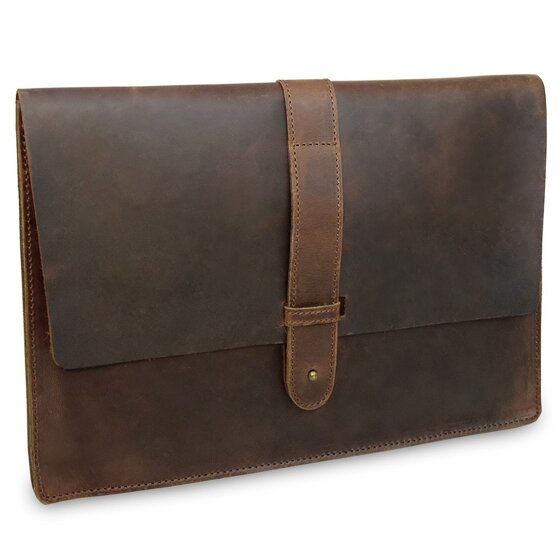 Buckle & Seam Aspen Housse en cuir pour ordinateur portable 20,5 cm