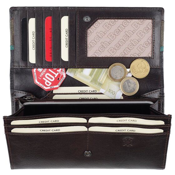 Bench Porte-monnaie RFID en cuir 18,5 cm