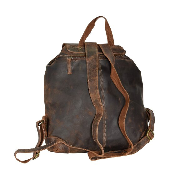 Greenland Nature Sac à dos Classic en cuir 37 cm